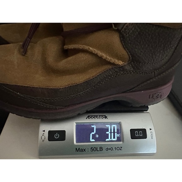 UGG Orellen Chestnut Thinsulate Waterproof Winter Boots Sz 8 Shearling 1005624 - Picture 11 of 11